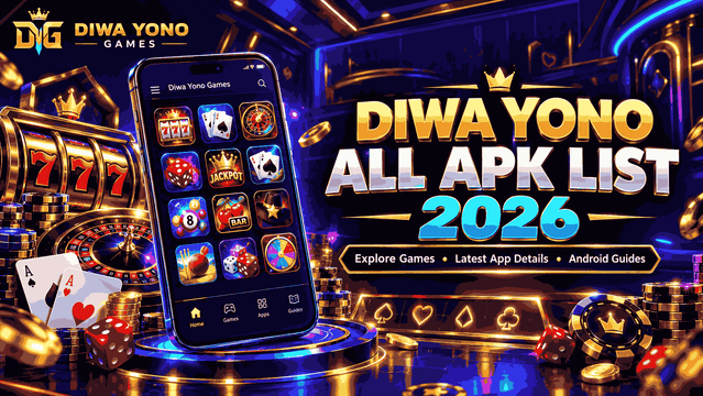 Diwa Yono All APK List 2026 – Explore Diwa X, Diwa Win &amp; More
